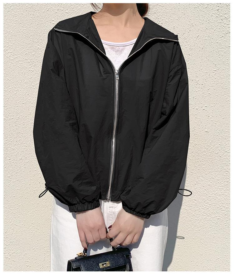 UVパーカー レディース UVカット パーカー マウンテンパーカー 夏 春 撥水加工 接触冷感 薄手 長袖 カーディガン シアーパーカー シアー ジャケット フード ポケット 無地 速乾 快適 日焼け止め ベージュ 20代 30代 40代 50代 通勤 オフィス コーデ