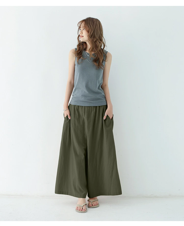 ワイドパンツ レディース 春 夏 春夏 綿 コットン 麻素材風 リネン風 ブラック 黒 ベージュ パンツ ボトムス 綿ゴムタイプ 体型カバー 洗えるタイプ 新作 リネン おしゃれ 着やせ リラックス ゆったり ウエストゴム おしゃれ サルエル ナチュラル 30代 20代 40代