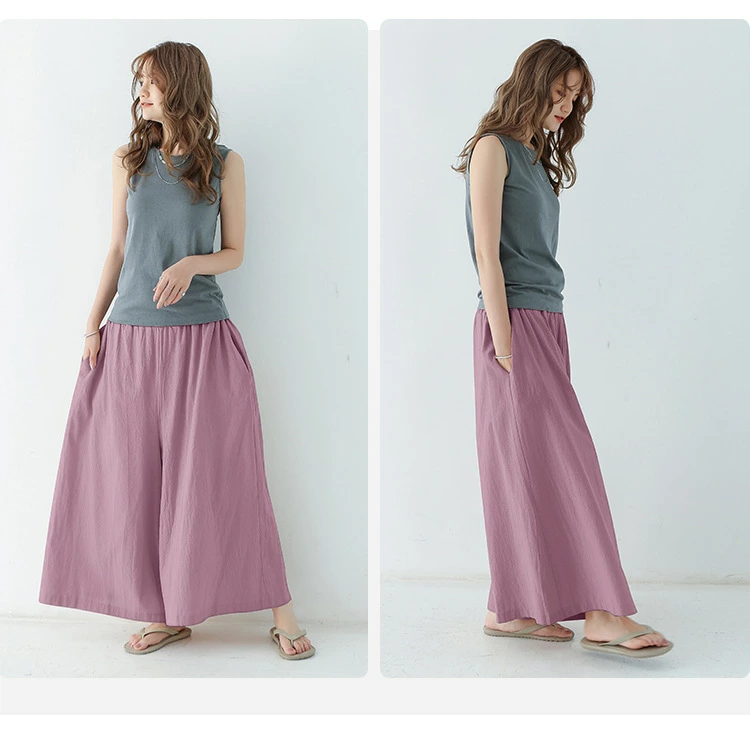 ワイドパンツ レディース 春 夏 春夏 綿 コットン 麻素材風 リネン風 ブラック 黒 ベージュ パンツ ボトムス 綿ゴムタイプ 体型カバー 洗えるタイプ 新作 リネン おしゃれ 着やせ リラックス ゆったり ウエストゴム おしゃれ サルエル ナチュラル 30代 20代 40代