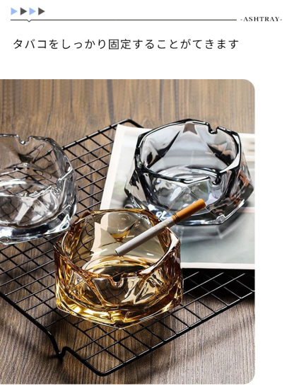 灰皿 ガラス 北欧風 おしゃれ 防塵 喫煙 アイコス iqos灰皿 タバコ Sサイズ Mサイズ 大容量 吸い殻入れ 卓上灰皿 テーブル インスタグラム風 室内 屋外 業務用 bar 喫茶店 飲食店 喫煙室 愛煙家 カフェ ホテル プレゼント ギフト 父の日 母の日
