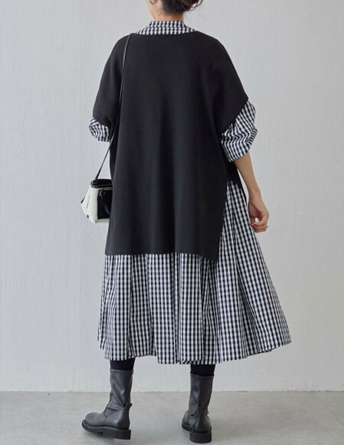 <br>シャツワンピース ワンピース レディース チェック柄 ストライプ ギャザー プリーツ 大きいサイズ ミモレワンピース 楽ちん 通勤 ゆったり 30代 40代 長袖  ゆったり 体型カバー マキシ丈 ロング丈 ロングワンピース カジュアル きれいめ
