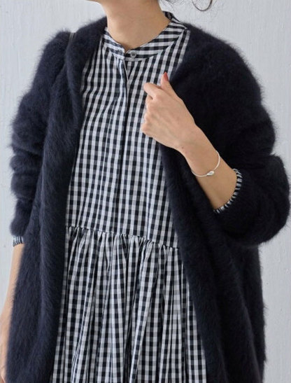 <br>シャツワンピース ワンピース レディース チェック柄 ストライプ ギャザー プリーツ 大きいサイズ ミモレワンピース 楽ちん 通勤 ゆったり 30代 40代 長袖  ゆったり 体型カバー マキシ丈 ロング丈 ロングワンピース カジュアル きれいめ
