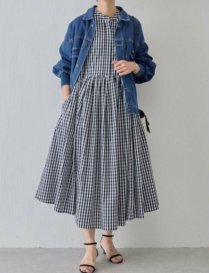 <br>シャツワンピース ワンピース レディース チェック柄 ストライプ ギャザー プリーツ 大きいサイズ ミモレワンピース 楽ちん 通勤 ゆったり 30代 40代 長袖  ゆったり 体型カバー マキシ丈 ロング丈 ロングワンピース カジュアル きれいめ
