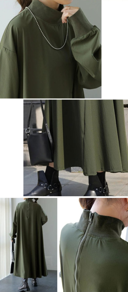 シャツワンピース 秋 きれいめ 大きいサイズ 長袖 ハイネック ロングシャツ ワンピース レディース 春 夏 マキシワンピース シャツワンピ ボーダーシャツワンピース ロング丈 おしゃれ ゆったり カジュアル きれいめ 無地 薄手 送料無料