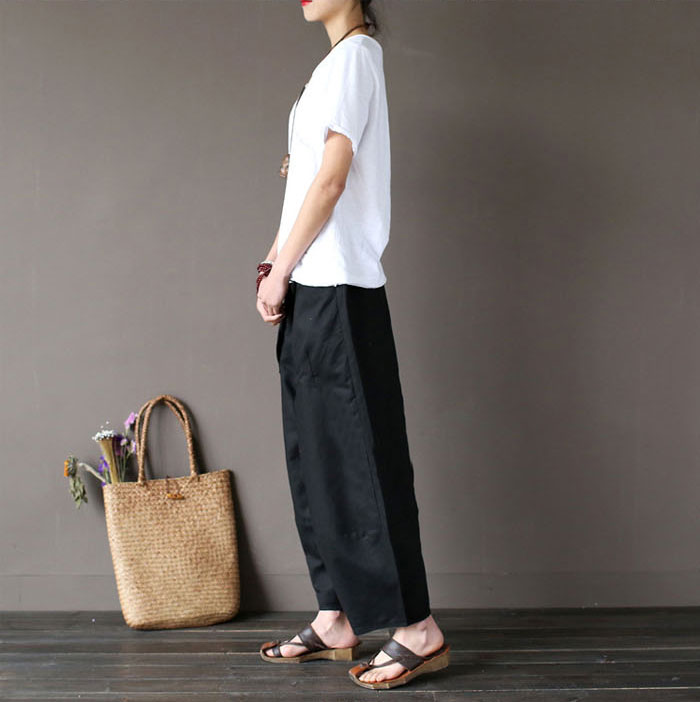 リネン パンツ レディース 涼しい 綿麻パンツ バルーンパンツ アンクル サルエルパンツ 綿麻 イージーパンツ リネン コットン ワイドパンツ 体型カバー ズボン ゆったり 薄手 リラックス ナチュラル カジュアル きれいめ 春 夏 上品