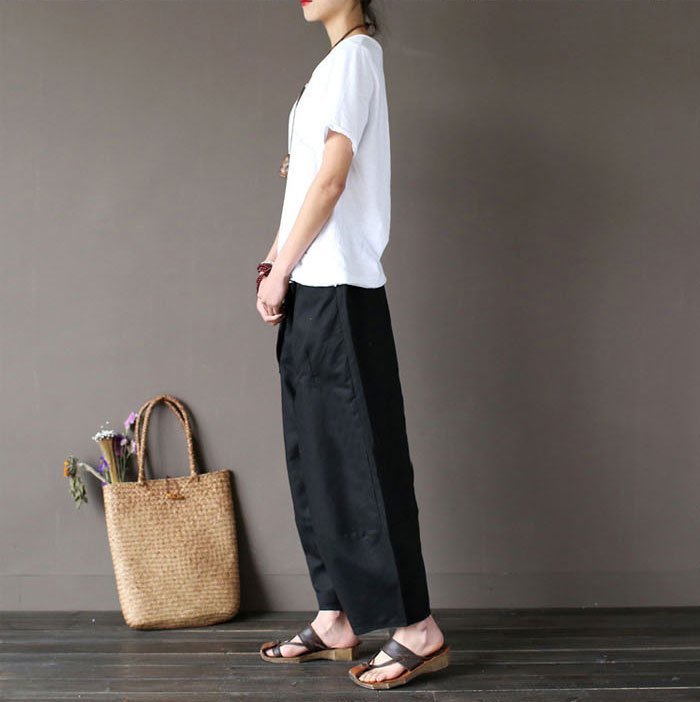 リネン パンツ レディース 涼しい 綿麻パンツ バルーンパンツ アンクル サルエルパンツ 綿麻 イージーパンツ リネン コットン ワイドパンツ 体型カバー ズボン ゆったり 薄手 リラックス ナチュラル カジュアル きれいめ 春 夏 上品