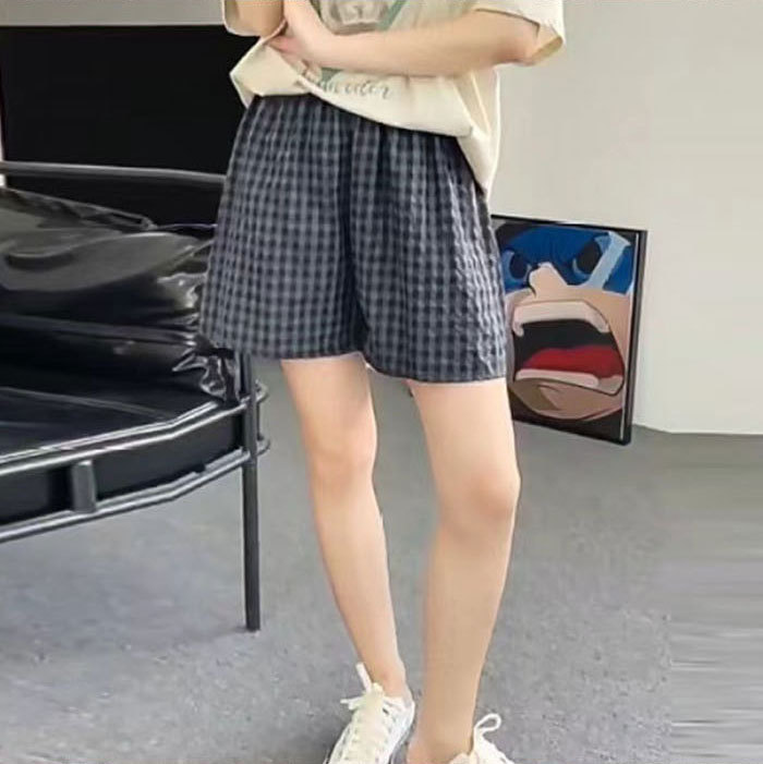 ルームウェア パンツ レディース 夏 かわいい チェック柄 ズボン 短パン ギンガムチェック 薄手 リラックスパンツ イージーパンツ ロングパンツ ショートパンツ 涼しい ゆったり 部屋着 パジャマ 可愛い