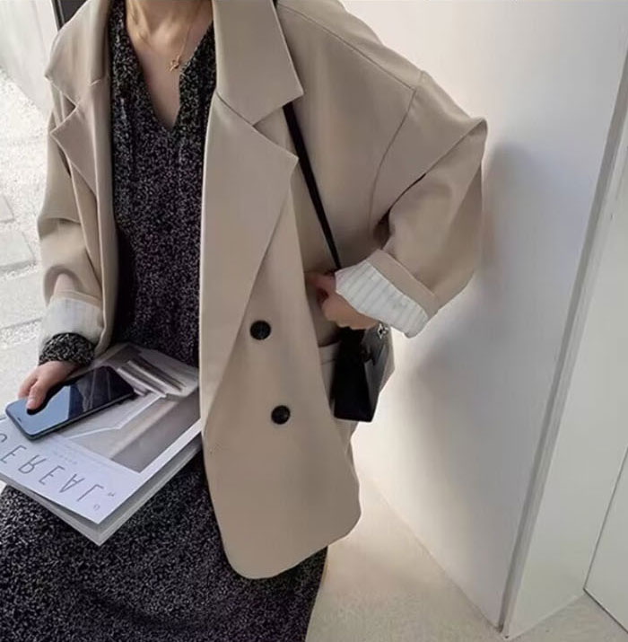 テーラードジャケット レディース 秋 冬 コート 韓国風 アウター 長袖 ミディアム丈 ライトアウター 羽織り カジュアル ジャケット スーツ エレガント 無地 ブラック 秋冬アウター 入園 入学 卒業式 長袖 アウター 上着 オフィス 通勤 普段着 大人可愛い 送料無料