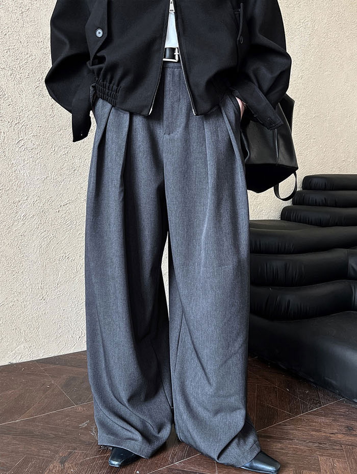 ワイドパンツ ふんわり ガウチョパンツ レディース 上品 高級感 タックパンツ ゆったり スカンツ スカーチョ おしゃれ 春秋冬 ロングパンツ 無地 ボトムス 体型カバー ハイウエスト 着痩せ パンツ ゆったり 美脚 可愛い 上品