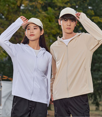 UV パーカー 冷感 -7℃ レディース 男女 長袖 ラッシュガード UVカット アウター UPF50 メッシュ 素材 通気口 指穴 つば 取り外し サンバイザー 日焼け防止 服 大きいサイズ トップス 体型カバー 薄手 吸湿 速乾 軽量 紫外線対策 アウトドア
