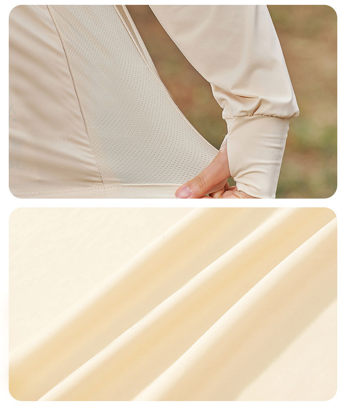 UV パーカー 冷感 -7℃ レディース 男女 長袖 ラッシュガード UVカット アウター UPF50 メッシュ 素材 通気口 指穴 つば 取り外し サンバイザー 日焼け防止 服 大きいサイズ トップス 体型カバー 薄手 吸湿 速乾 軽量 紫外線対策 アウトドア