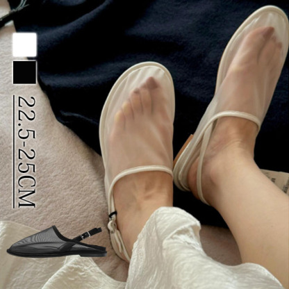 サンダル パンプス レディース バックストラップ フラット メッシュ ぺたんこ シューズ パーティ サマー 夏 春 メッシュ素材 夏コーデ ビーチサンダル スリッパ ストラップ 夏 春 靴 軽い 柔らかい 歩きやすい 疲れにくい 痛くない 大人 上品 ビーチ