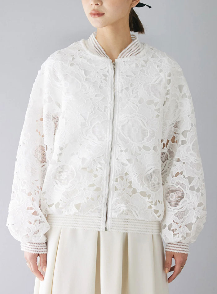 パーカー レディース UVカット レースパーカー 総レース UVパーカー マウンテンパーカー ジップアップ 春 夏 羽織 長袖 透け感 シアー トップス おしゃれ 紫外線 冷房対策 軽量アウトドア 大人 上品