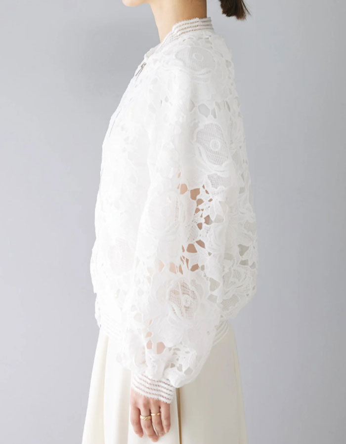 パーカー レディース UVカット レースパーカー 総レース UVパーカー マウンテンパーカー ジップアップ 春 夏 羽織 長袖 透け感 シアー トップス おしゃれ 紫外線 冷房対策 軽量アウトドア 大人 上品