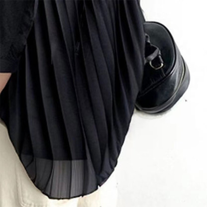 シャツ 映え ギャザー 体型カバー トップス レディース 無地 チュニック 五分袖 大きいサイズ ドルマン ロングシャツ ロング ブラウス オーバーサイズ ゆったり お尻が隠れる 30代 40代