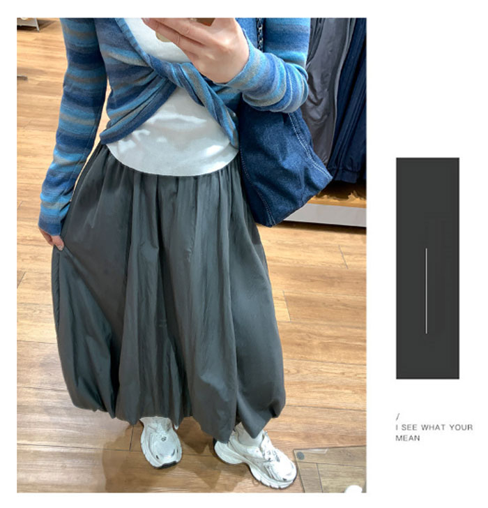 スカート ロング バルーンスカート レディース 春夏 白 黒 大きいサイズ フレアスカート フレア ボトムス 冬 秋 ロングスカート ミモレ丈 シンプル きれいめ 大人 可愛い ブラック カジュアル 大人可愛い 送料無料