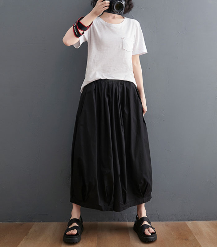 ワイドパンツ レディース バルーンパンツ 涼しい コクーンパンツ 大きいサイズ ゆったり 夏 春 秋 ナチュラル 森ガール ズボン ボトムス 体型カバー プリーツ 着瘦せ フリーサイズ 薄手 オシャレ カジュアル シンプル 送料無料