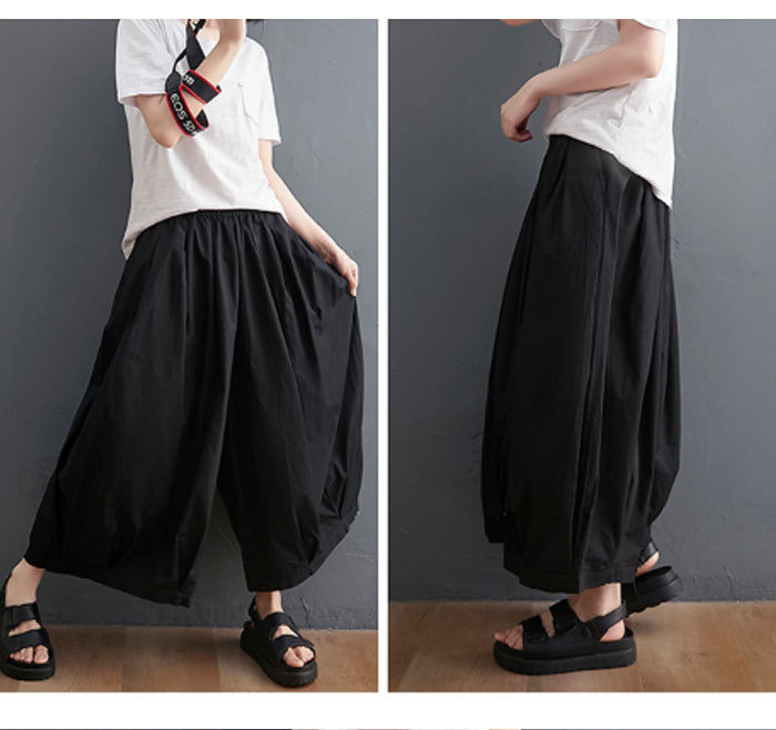 ワイドパンツ レディース バルーンパンツ 涼しい コクーンパンツ 大きいサイズ ゆったり 夏 春 秋 ナチュラル 森ガール ズボン ボトムス 体型カバー プリーツ 着瘦せ フリーサイズ 薄手 オシャレ カジュアル シンプル 送料無料