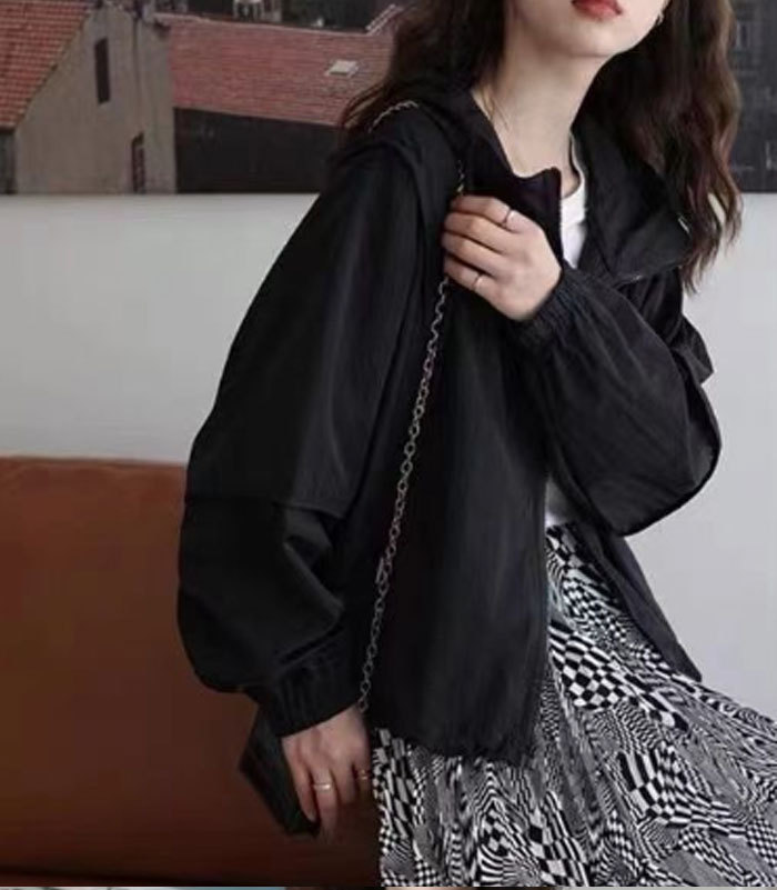 uvカット パーカー レディース uvパーカー 春 夏 カーディガン ショート丈 大人可愛い 薄手 涼しい アウター ゆったり ライトアウター 長袖パーカー フード付き ジャケット 羽織り 紫外線対策 トップス 長袖 通気性 羽織 無地 冷房対応 可愛 UV対策 日焼け止め