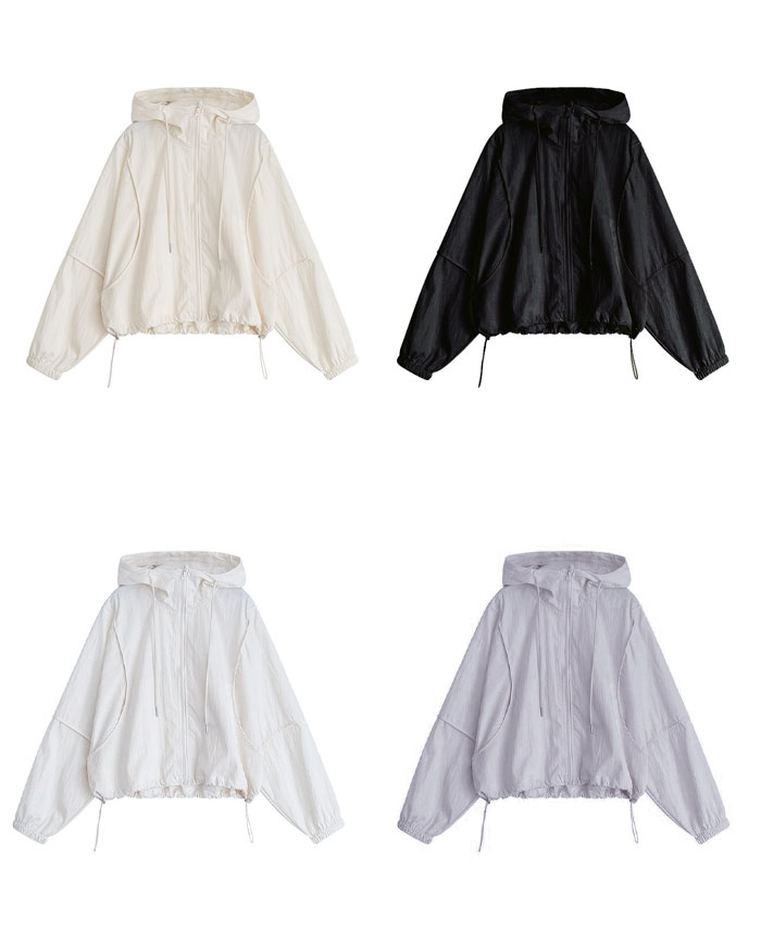 uvカット パーカー レディース uvパーカー 春 夏 カーディガン ショート丈 大人可愛い 薄手 涼しい アウター ゆったり ライトアウター 長袖パーカー フード付き ジャケット 羽織り 紫外線対策 トップス 長袖 通気性 羽織 無地 冷房対応 可愛 UV対策 日焼け止め