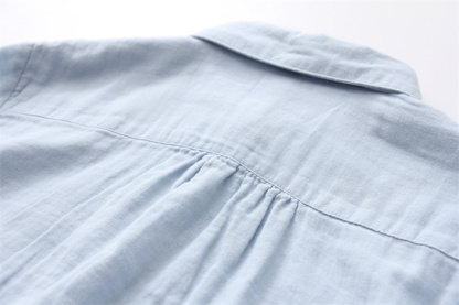 シャツ レディース ゆったり 長袖 おしゃれ オフィス 綿 ガーゼシャツ ブラウス 綿シャツ 羽織り コットン ベーシック コットンシャツ トップス 無地 30代 40代 50代 春夏秋冬 送料無料 柔らか 長袖シャツ スーツインナー ビッグシルエット スタンドカラー 大人可愛い 秋