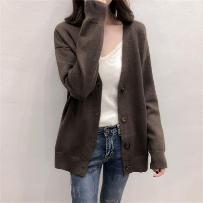 <br>ニットカーディガン カーディガン ニット 羽織 ロングニット ロングカーディガン レディース トップス リブニット 前開き 春 秋 ロングアウター シンプル カジュアル 体型カバー お洒落 さらっと 冷房対策 ゆったり 大人可愛い 送料無料