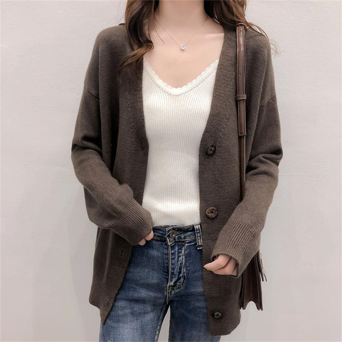 <br>ニットカーディガン カーディガン ニット 羽織 ロングニット ロングカーディガン レディース トップス リブニット 前開き 春 秋 ロングアウター シンプル カジュアル 体型カバー お洒落 さらっと 冷房対策 ゆったり 大人可愛い 送料無料