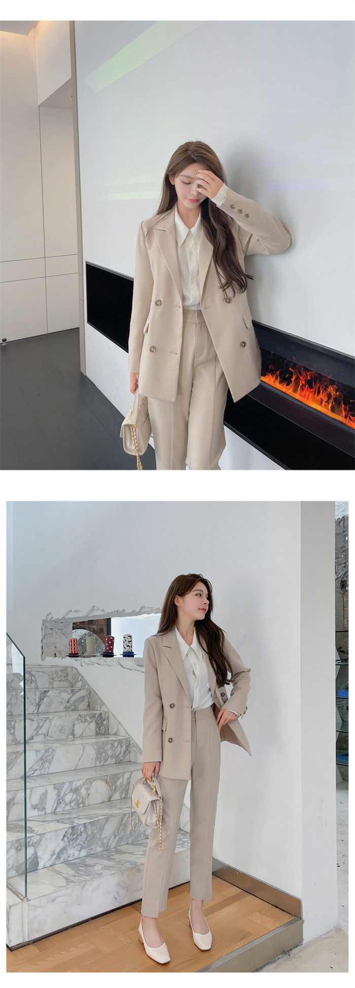 <br>セットアップ レディース カジュアル 40代 ワイドパンツ おしゃれ 着痩せ パンツスーツ 大きいサイズ きれいめ スポーツ 入園式 綿混セットアップ＆上下セット フォーマル 女性らしい ロングパンツ 通勤 お洒落 着痩せ 卒業式 ママ オシャレ 送料無料