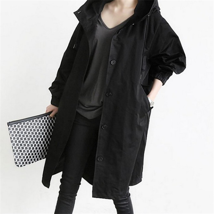 <br>トレンチコート ロングコート アウター マウンテンパーカー レディース 春 無地 羽織り 裏地付き ゆったり 大きいサイズ 体型カバー きれいめ おしゃれ 通勤 入園式 卒業式 デザイン フォーマル お出かけ 送料無料 4colors全