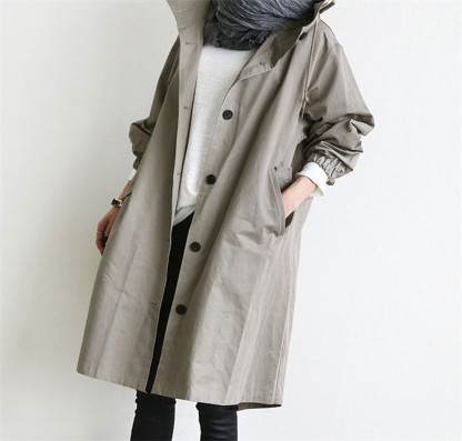 <br>トレンチコート ロングコート アウター マウンテンパーカー レディース 春 無地 羽織り 裏地付き ゆったり 大きいサイズ 体型カバー きれいめ おしゃれ 通勤 入園式 卒業式 デザイン フォーマル お出かけ 送料無料 4colors全