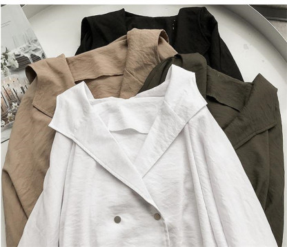 <br>スプリングコート レディース ショートトレンチコート 春秋 薄手 マウンテンパーカー テロンチ トレンチコート ショート丈 前後アシンメトリー フード付き 大きいサイズ 20代 30代 40代 送料無料 3colors全