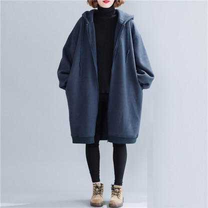 <br>アウター 裏起毛 コート ミリタリーコート レディース ロングコート モッズコート ロングパーカー ロング 大きいサイズ ビッグシルエット ミリタリージャケット 無地 シンプル 秋 冬 秋冬 ロングコート 羽織り フード付き 送料無料