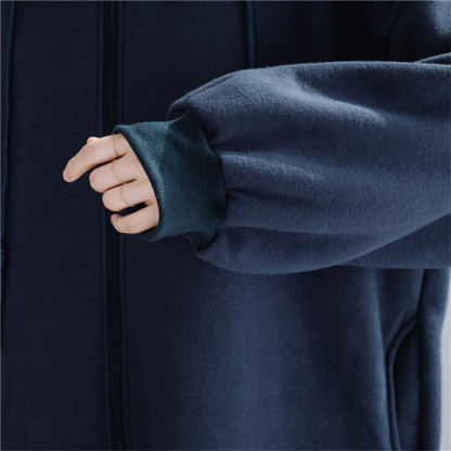 <br>アウター 裏起毛 コート ミリタリーコート レディース ロングコート モッズコート ロングパーカー ロング 大きいサイズ ビッグシルエット ミリタリージャケット 無地 シンプル 秋 冬 秋冬 ロングコート 羽織り フード付き 送料無料