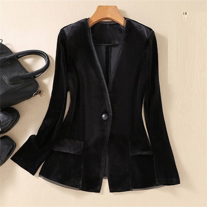 <br>テーラードジャケット ベロア レディース 秋 冬 カジュアル ジャケット スーツ ベロアジャケット エレガント 無地 秋冬アウター あったか 暖か 入園 入学 卒業式 長袖 上着 オフィス 通勤 普段着 万能 大人可愛い 上品 ベルベット 送料無料