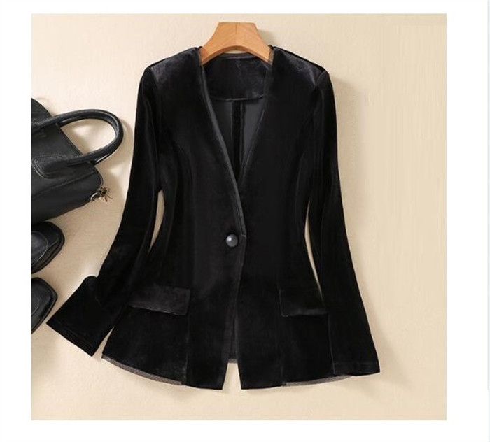 <br>テーラードジャケット ベロア レディース 秋 冬 カジュアル ジャケット スーツ ベロアジャケット エレガント 無地 秋冬アウター あったか 暖か 入園 入学 卒業式 長袖 上着 オフィス 通勤 普段着 万能 大人可愛い 上品 ベルベット 送料無料