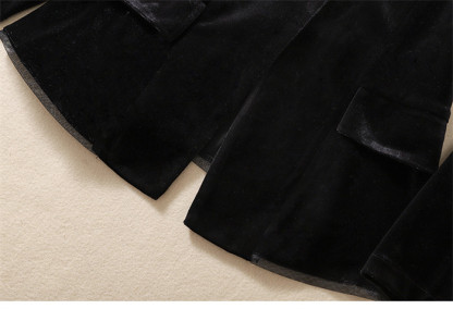 <br>テーラードジャケット ベロア レディース 秋 冬 カジュアル ジャケット スーツ ベロアジャケット エレガント 無地 秋冬アウター あったか 暖か 入園 入学 卒業式 長袖 上着 オフィス 通勤 普段着 万能 大人可愛い 上品 ベルベット 送料無料