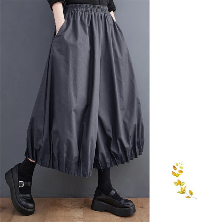 <br>ワイドパンツ ロング レディース 黒 大きいサイズ ワイド バルーンパンツ ボトムス 春 秋 秋物 ロングスカート 秋冬 ミモレ丈 シンプル きれいめ 大人 可愛い ブラック カジュアル 大人可愛い 送料無料