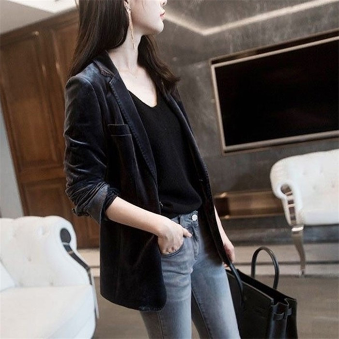 <br>テーラードジャケット ベロア レディース 秋 冬 ベルベット カジュアル ジャケット スーツ ベロアジャケット エレガント 無地 ブラック 秋冬アウター あったか 暖か 入園 入学 卒業式 長袖 アウター 上着 オフィス 通勤 普段着 万能 大人可愛い 上品 送料無料