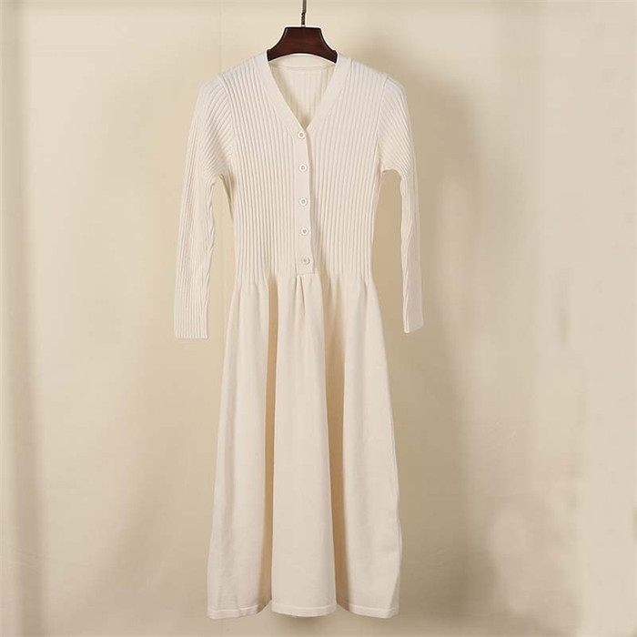 <br>ニットワンピース リブニットワンピース ワンピース レディース リブ ニットワンピ マキシ丈 Aライン きれいめ 上品 大人 ブラック 2023秋冬新作  秋冬 ハイネック 長袖 ブラック きれいめ ハイウエスト プリーツ 体型カバー 送料無料
