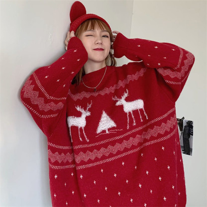 <br>送料無料 クリスマスセーター クリスマス ニットセーター レディース 可愛いトップス 長袖 ハイネック サークルネック 洗えるニット ニット ゆったり 長袖 おしゃれ インナー 無地 シンプル 韓国ファッション  秋冬 きれいめ