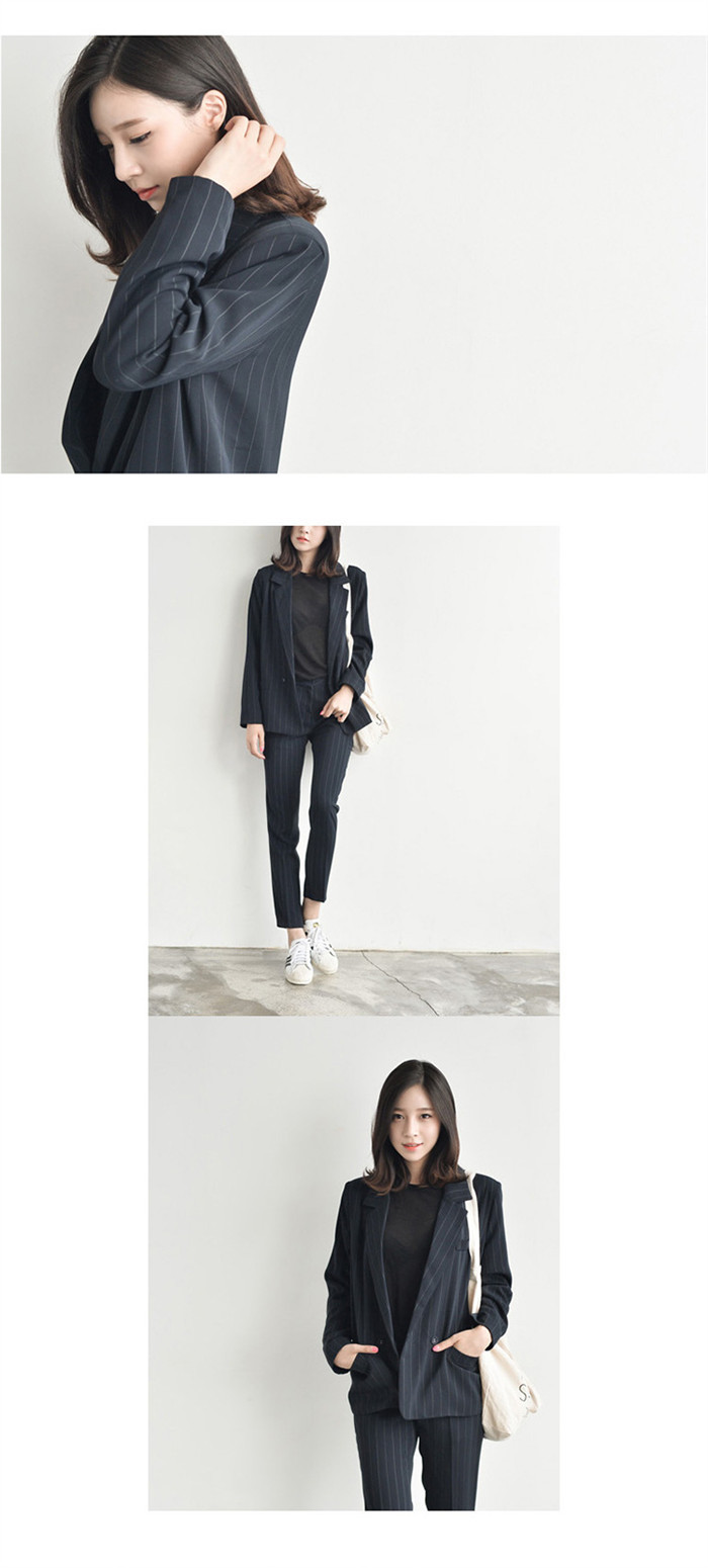 <br>スーツ レディース セットアップ ストライプ 洗える ビジネススーツ レディーススーツ 大きいサイズ フォーマル 入学式 ママスーツ 七五三 オフィス 2点セット パンツスーツ 上下 ジャケット 長袖 通勤 OL 女性らしい カジュアル 卒業式 ママ オシャレ 着痩せ 送料無料