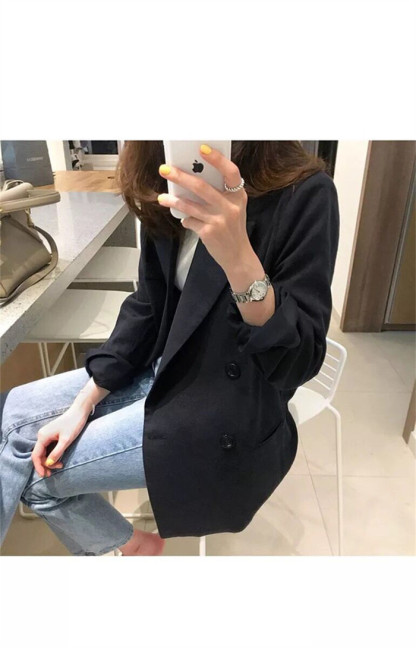 <br>テーラードジャケット レディース 春 大きいサイズ きれいめ アウター 長袖 ロング丈 ライトアウター 羽織り 無地 お洒落 カジュアル シンプル フォーマル フェミニン ジャケット OL 入園 入学 卒業式 オフィス 送料無料 テーラード レギュラー