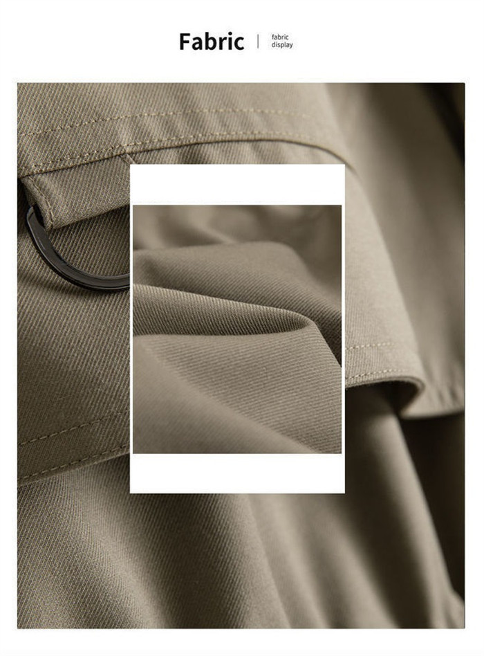 <br>トレンチコート レディース ミドル丈 厚手 aライン ベルト付き ダブルボタン 無地 おしゃれ 春秋 