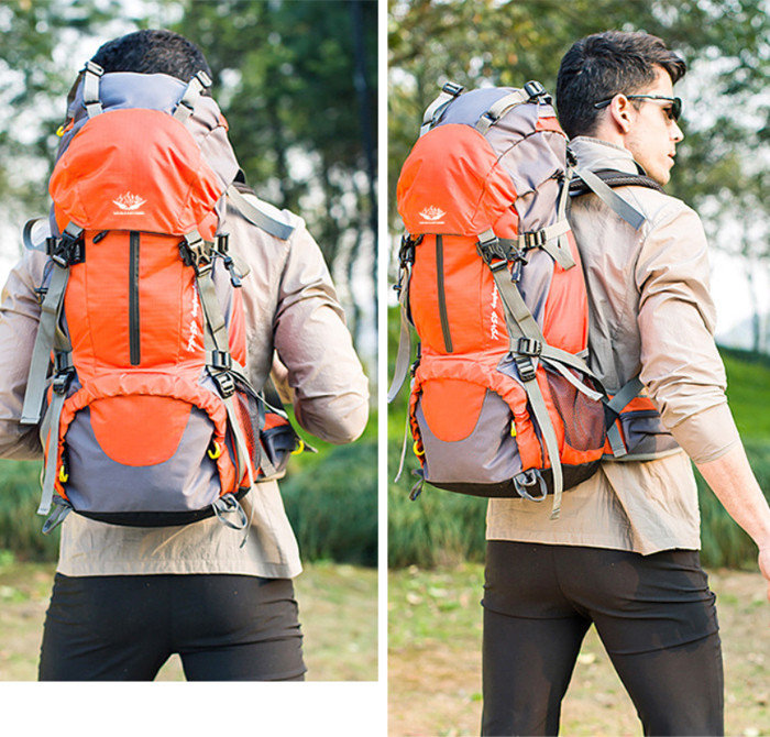 大容量 50L 登山 リュック リュックサック アウトドア ナイロン メンズ レディース