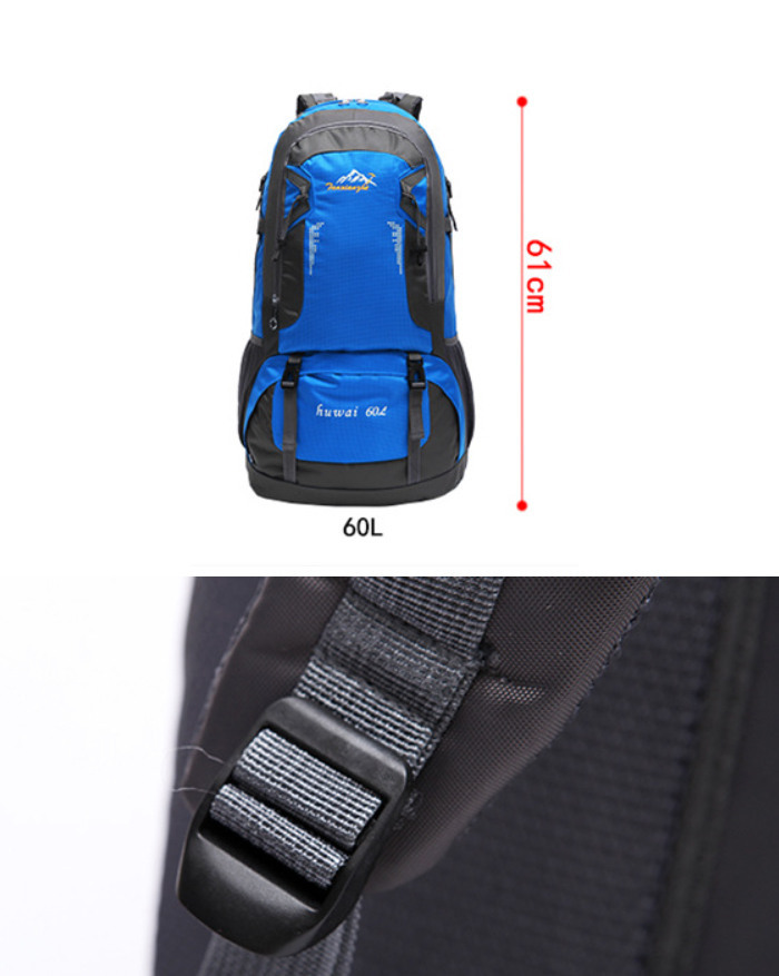 大容量 60L 登山 リュック リュックサック アウトドア ナイロン メンズ レディース 撥水 旅行