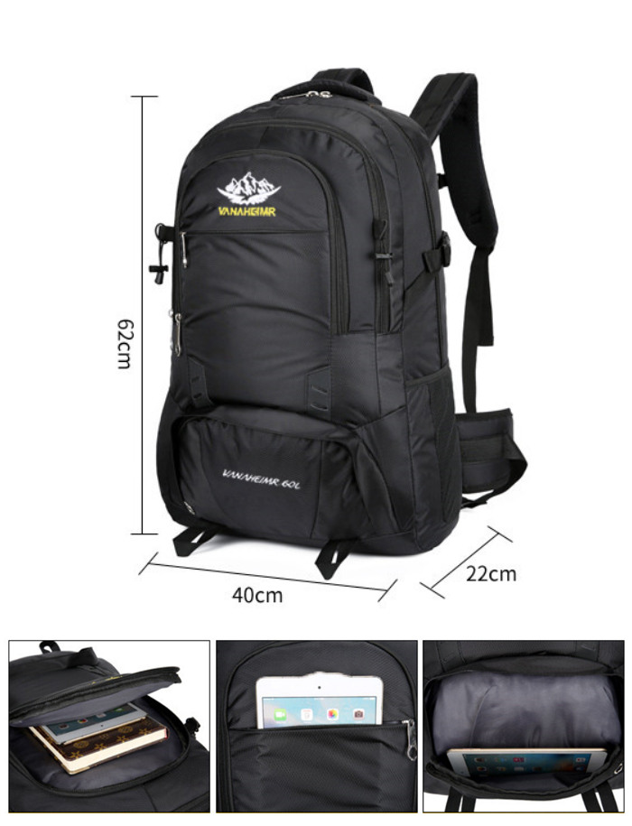 大容量 50L 登山 リュック リュックサック アウトドア ナイロン メンズ レディース 撥水