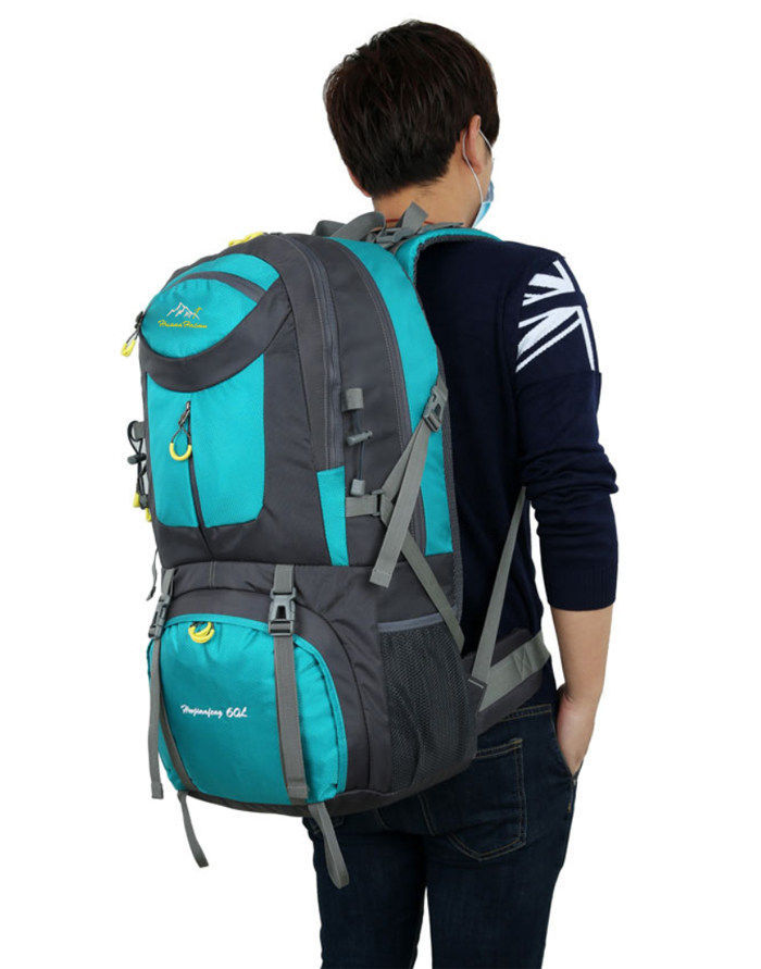 大容量 60L 50L 登山 リュック リュックサック アウトドア ナイロン メンズ レディース 撥水 旅行
