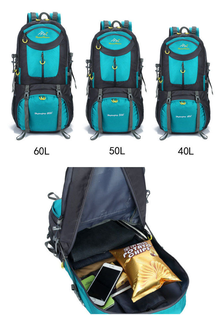 大容量 60L 50L 登山 リュック リュックサック アウトドア ナイロン メンズ レディース 撥水 旅行