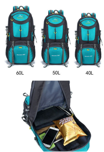 大容量 60L 50L 登山 リュック リュックサック アウトドア ナイロン メンズ レディース 撥水 旅行