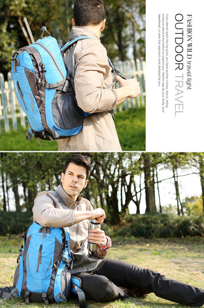 大容量 40L 登山 リュック リュックサック 軽量 アウトドア ナイロン メンズ レディース 撥水